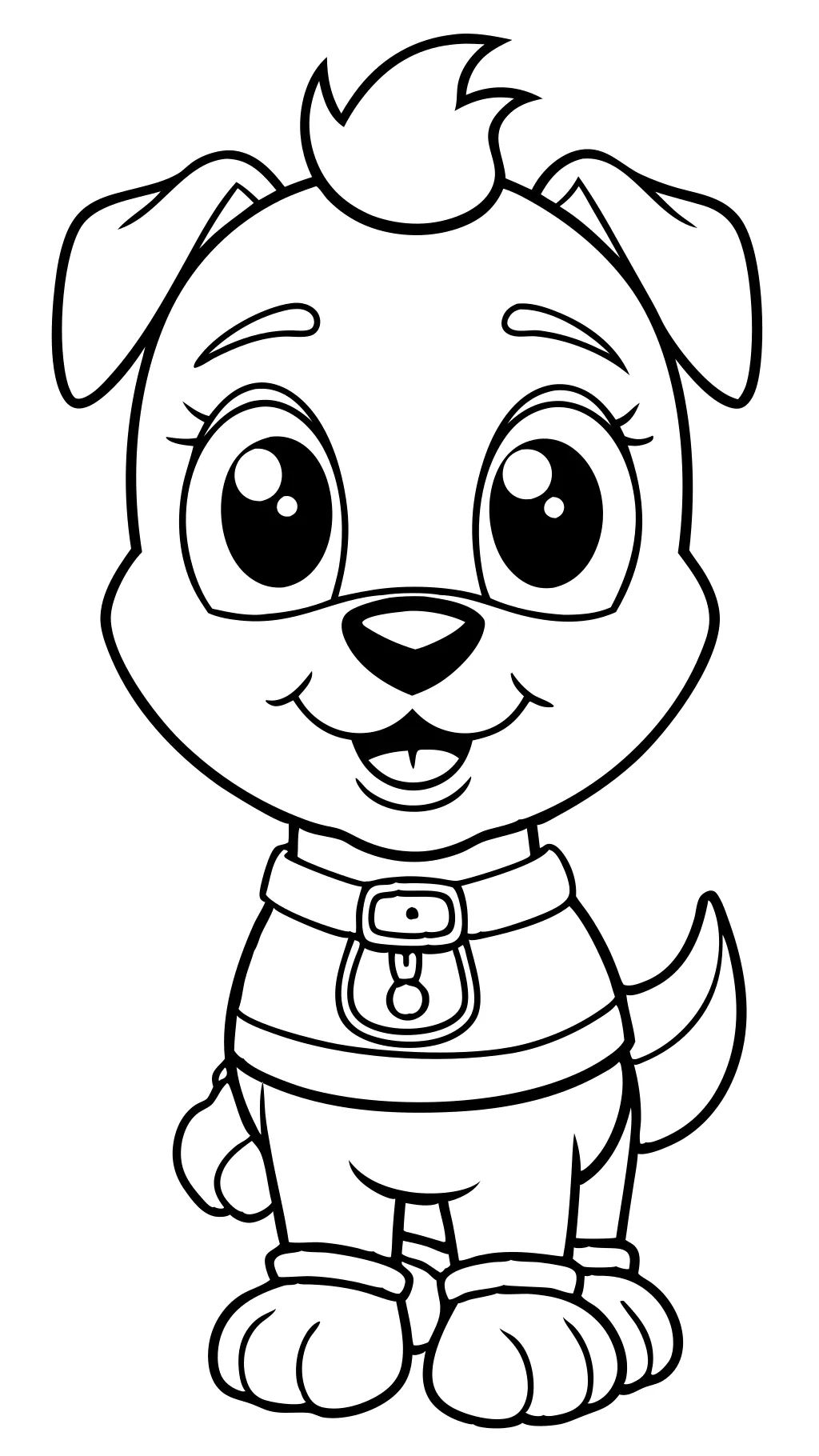 coloriages de chiens de chien